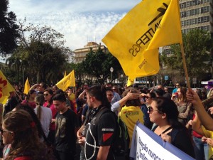 Manifestação em Caxias do Sul