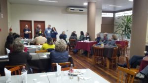 Reunião-almoço com associados de Pelotas