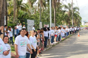 Sintergs esteve presente no abraço coletivo na FZB