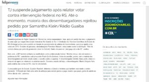 Blog jornalista Felipe Vieira (31/10/2016)