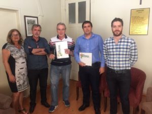 Diretoria do Sintergs realizou reunião com presidente do PP Celso Bernardi e pediu compreensão da bancada na AL